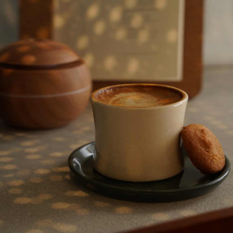 Coffee with Biscuit